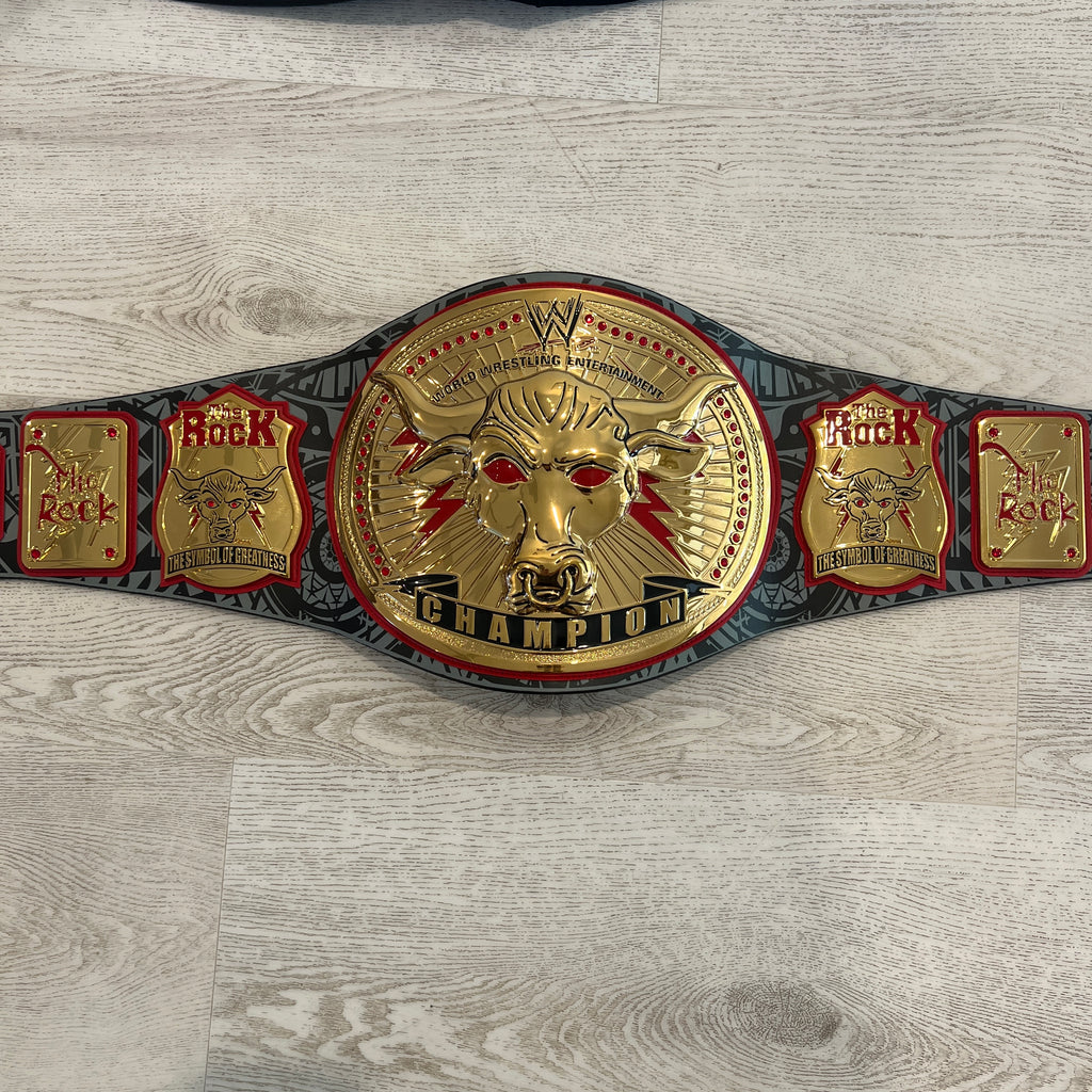 WWE The Rock Signature Series Replica Title Championship Belt
