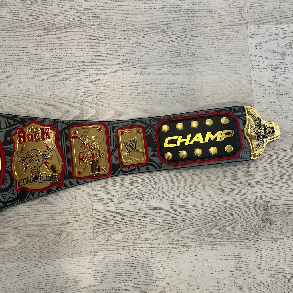 WWE The Rock Signature Series Replica Title Championship Belt
