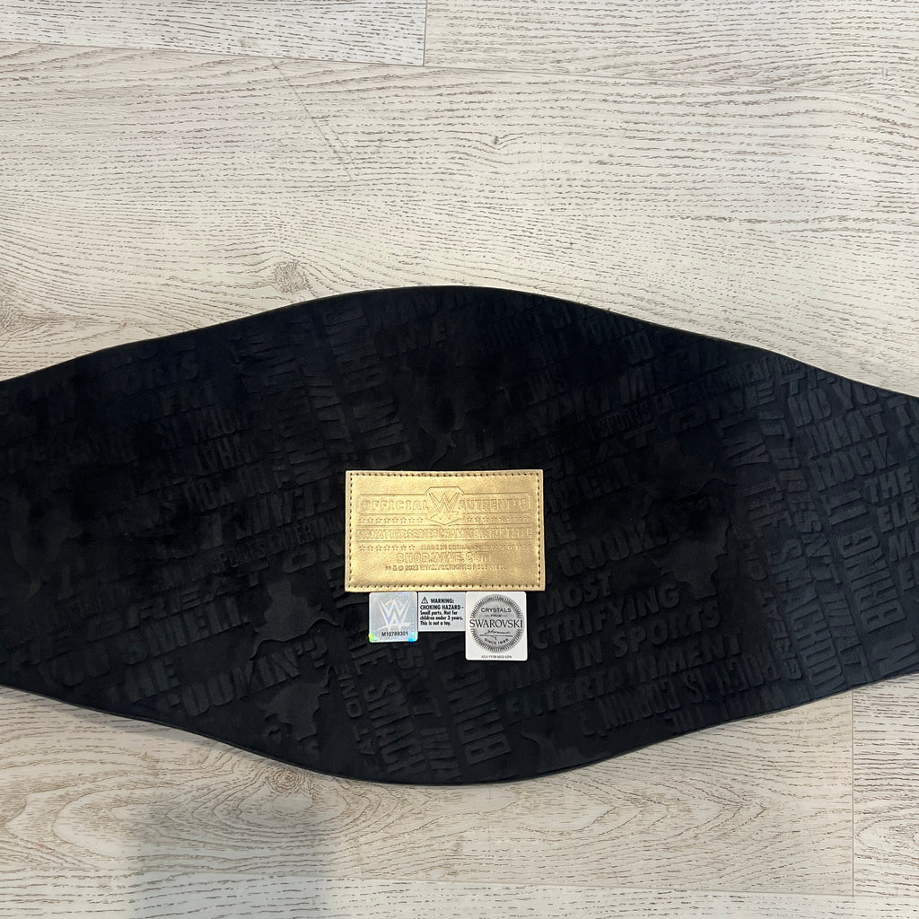 WWE The Rock Signature Series Replica Title Championship Belt