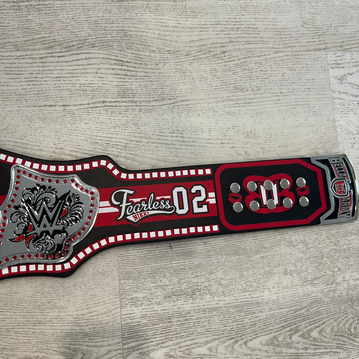 The Bella Twins WWE Signature Series Championship Replica Title Belt