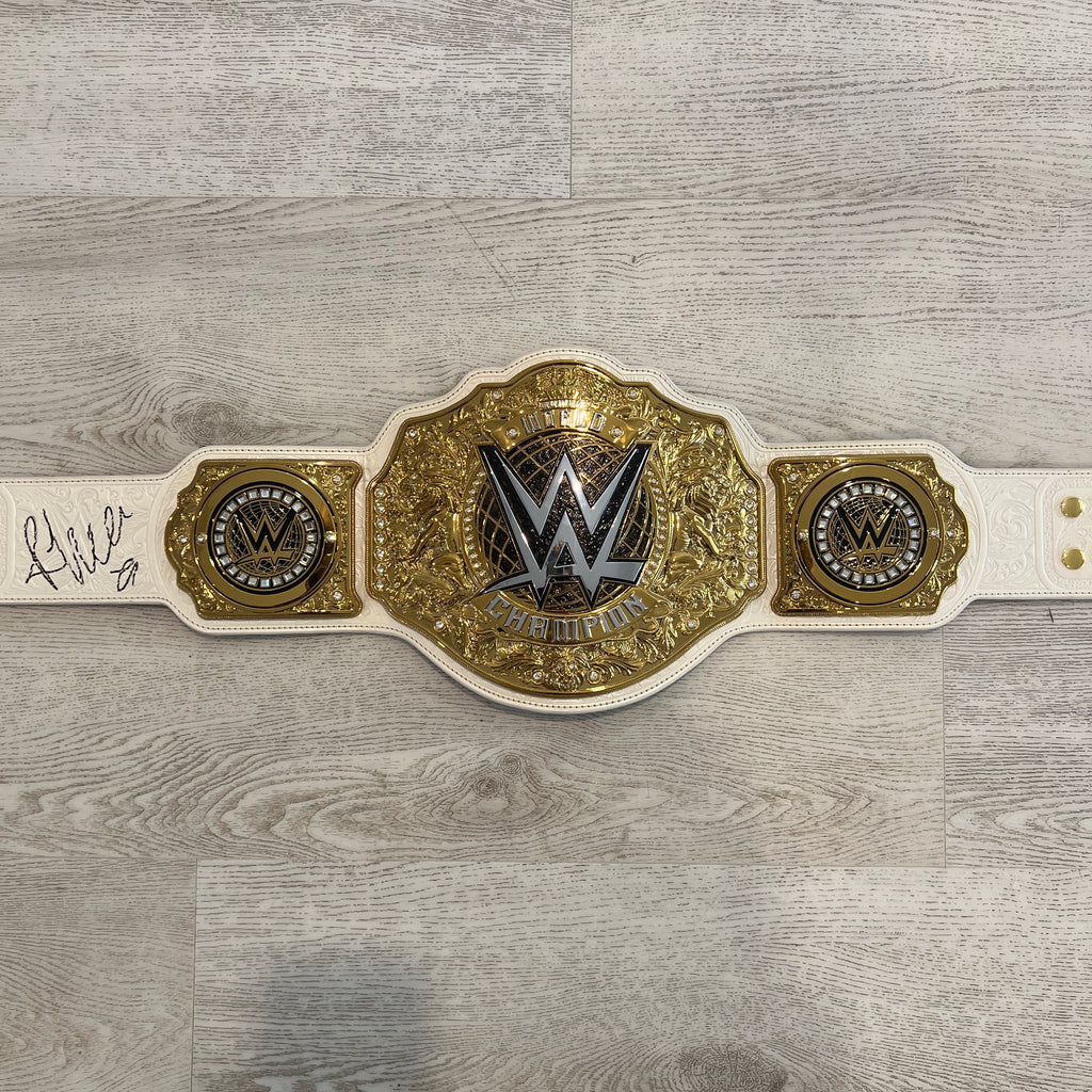 Rhea Ripley Signed Autographed COA Women's World Championship Replica Title Belt