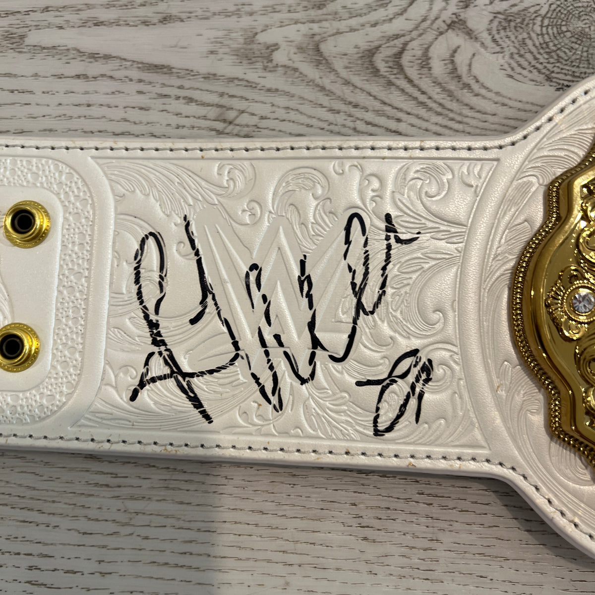 Rhea Ripley Signed Autographed COA Women's World Championship Replica Title Belt