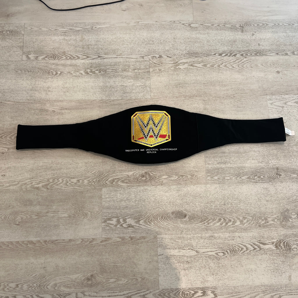 Roman Reigns WWE Autographed Undisputed Universal Championship Replica Title Belt Signed