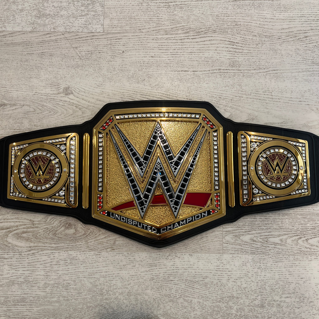Roman Reigns WWE Autographed Undisputed Universal Championship Replica Title Belt Signed