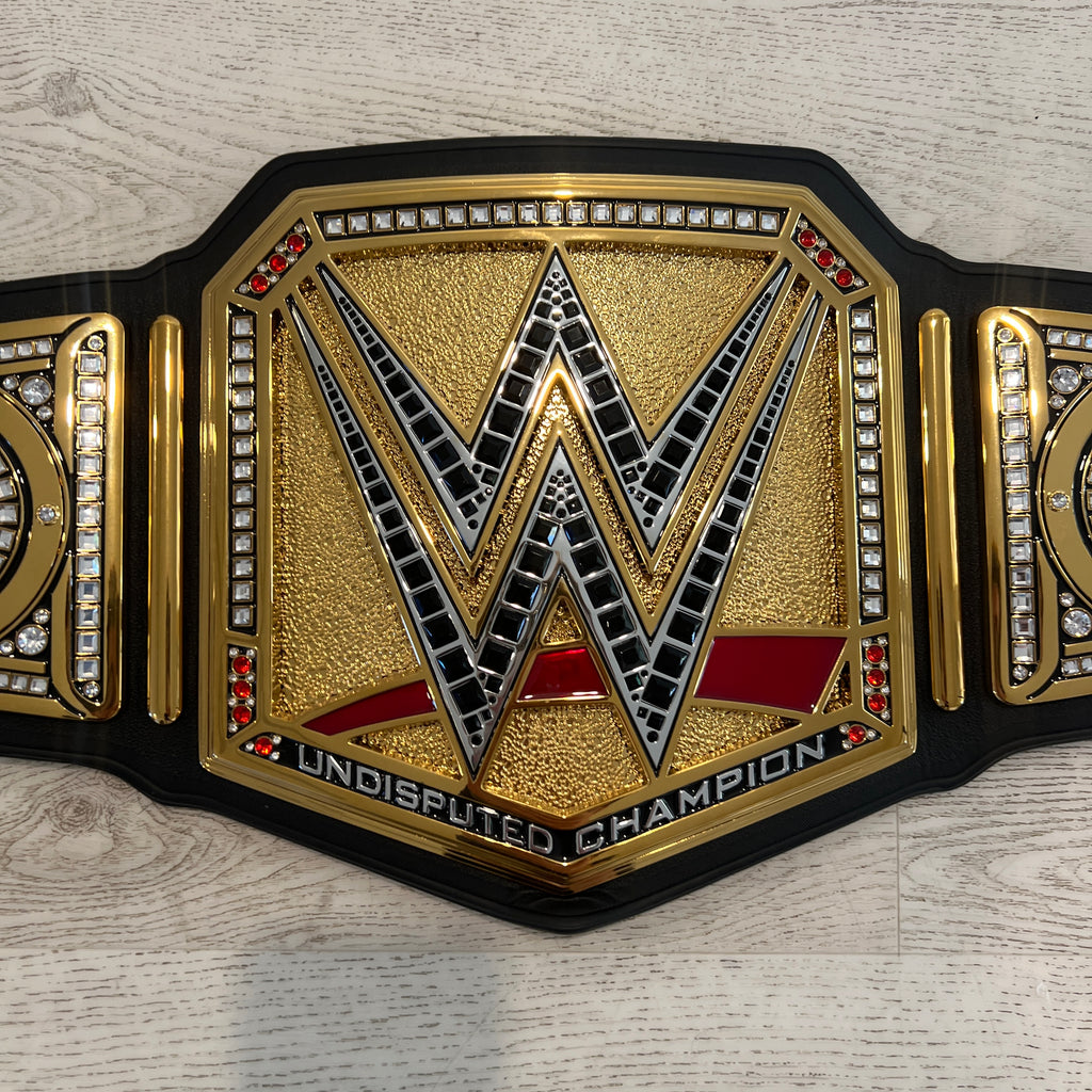 Roman Reigns WWE Autographed Undisputed Universal Championship Replica Title Belt Signed
