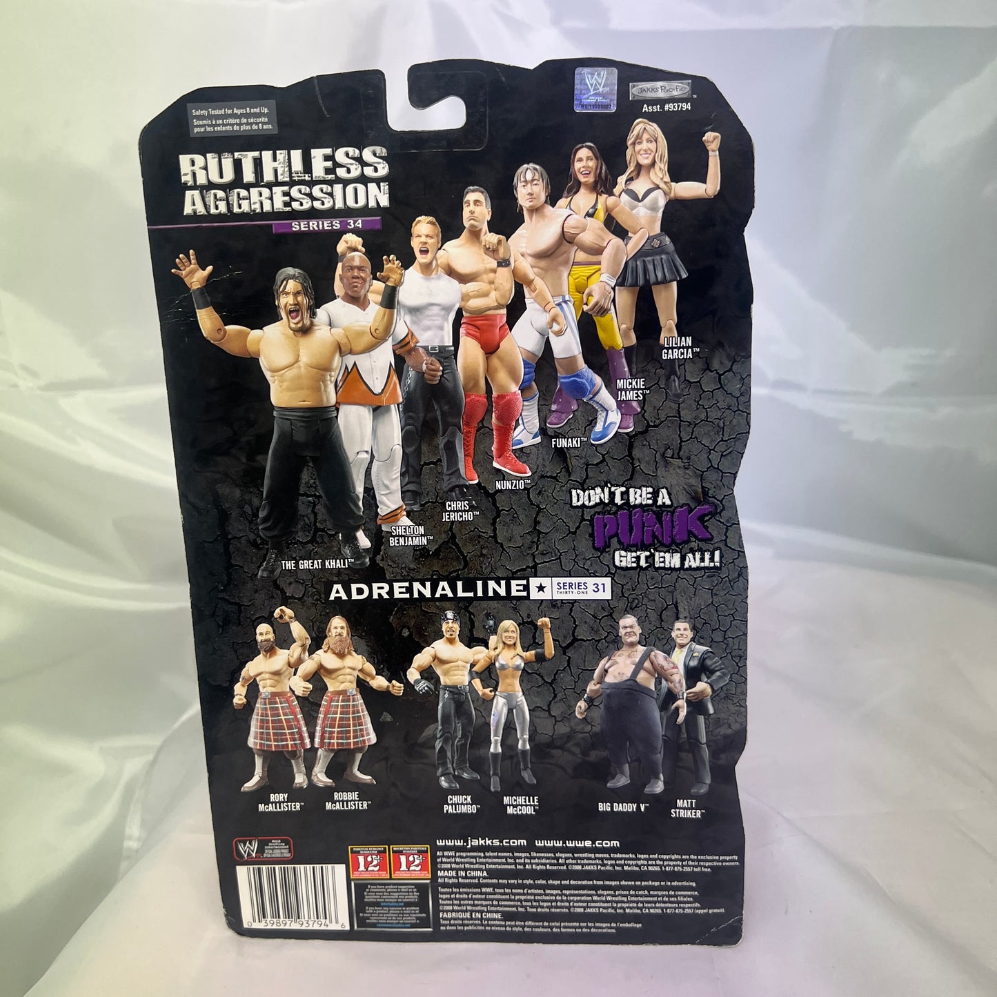 Lilian Garcia WWE Ruthless Aggression 34 Jakks Action Figure