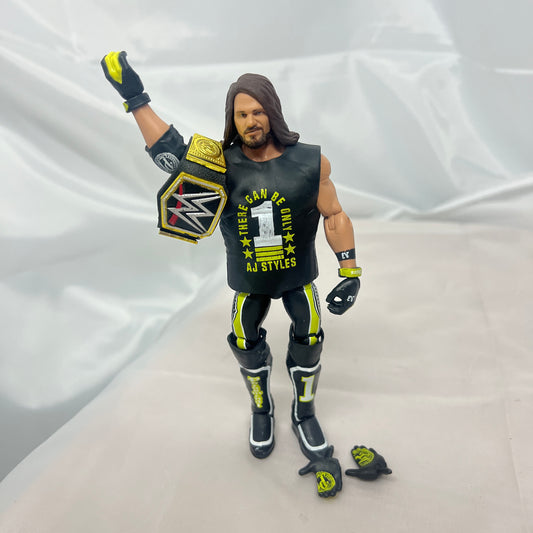 AJ Styles WWE Elite 74 Out Of Box Action Figure Mattel 6