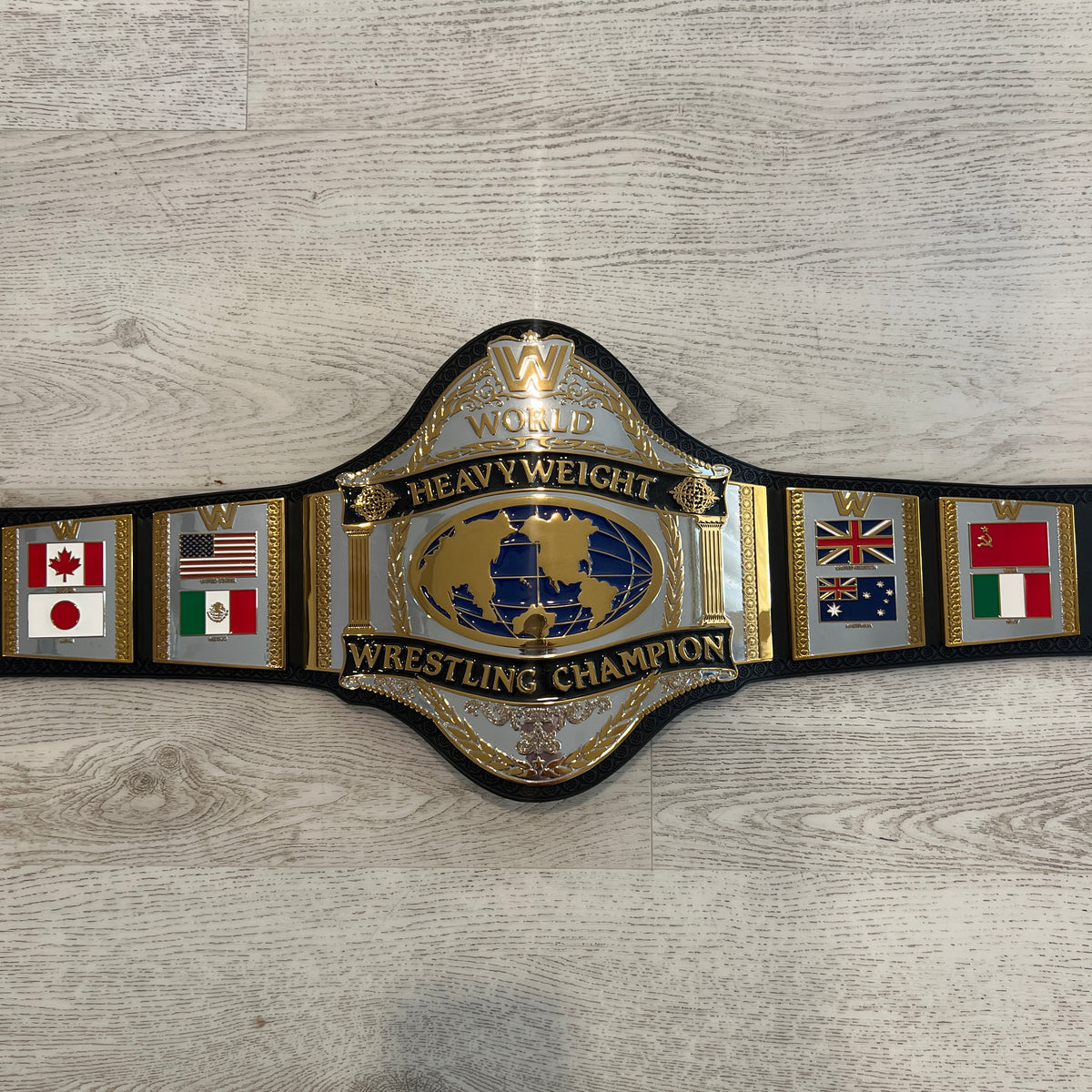 WWE Championship 1986 Retro Championship Replica Title Belt Hogan Andre
