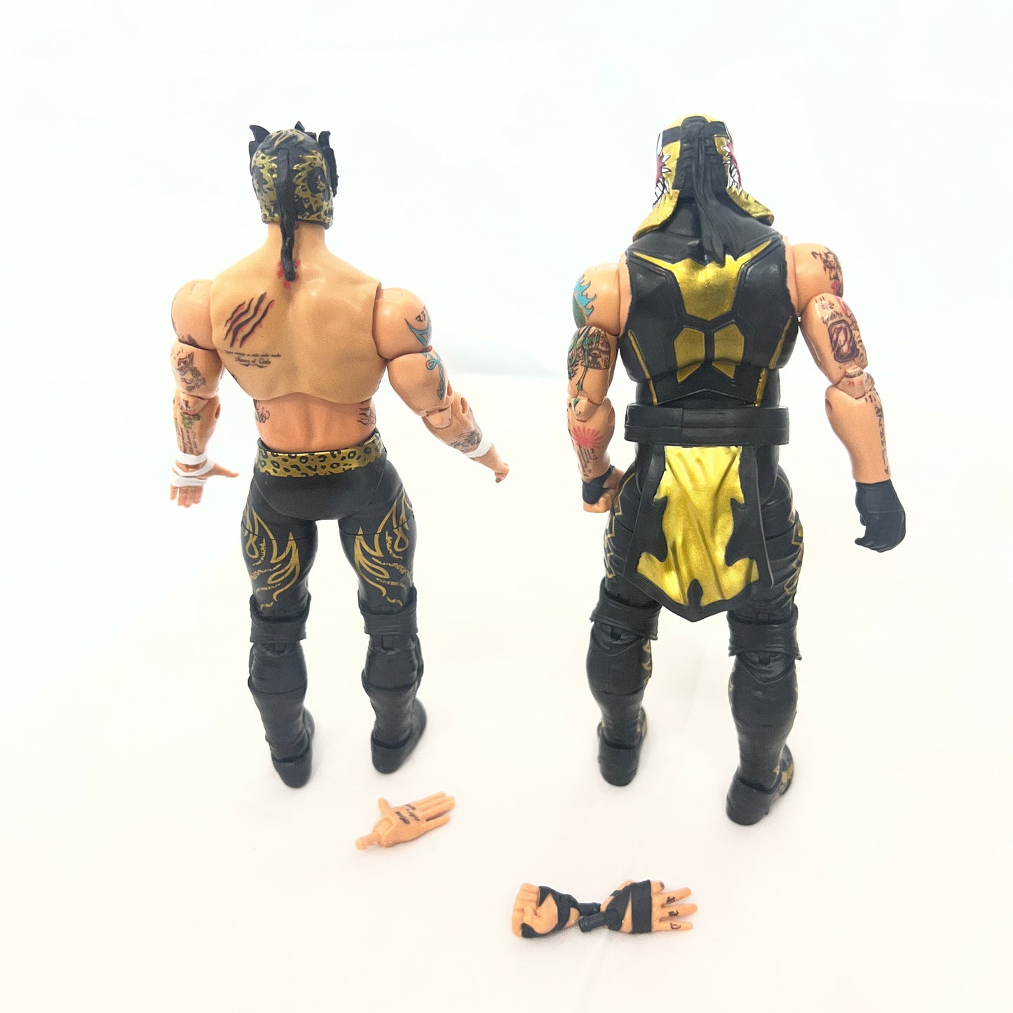 Penta and Rey AEW Unrivaled 6 Out Of Box Action Figure Scale WWE 6