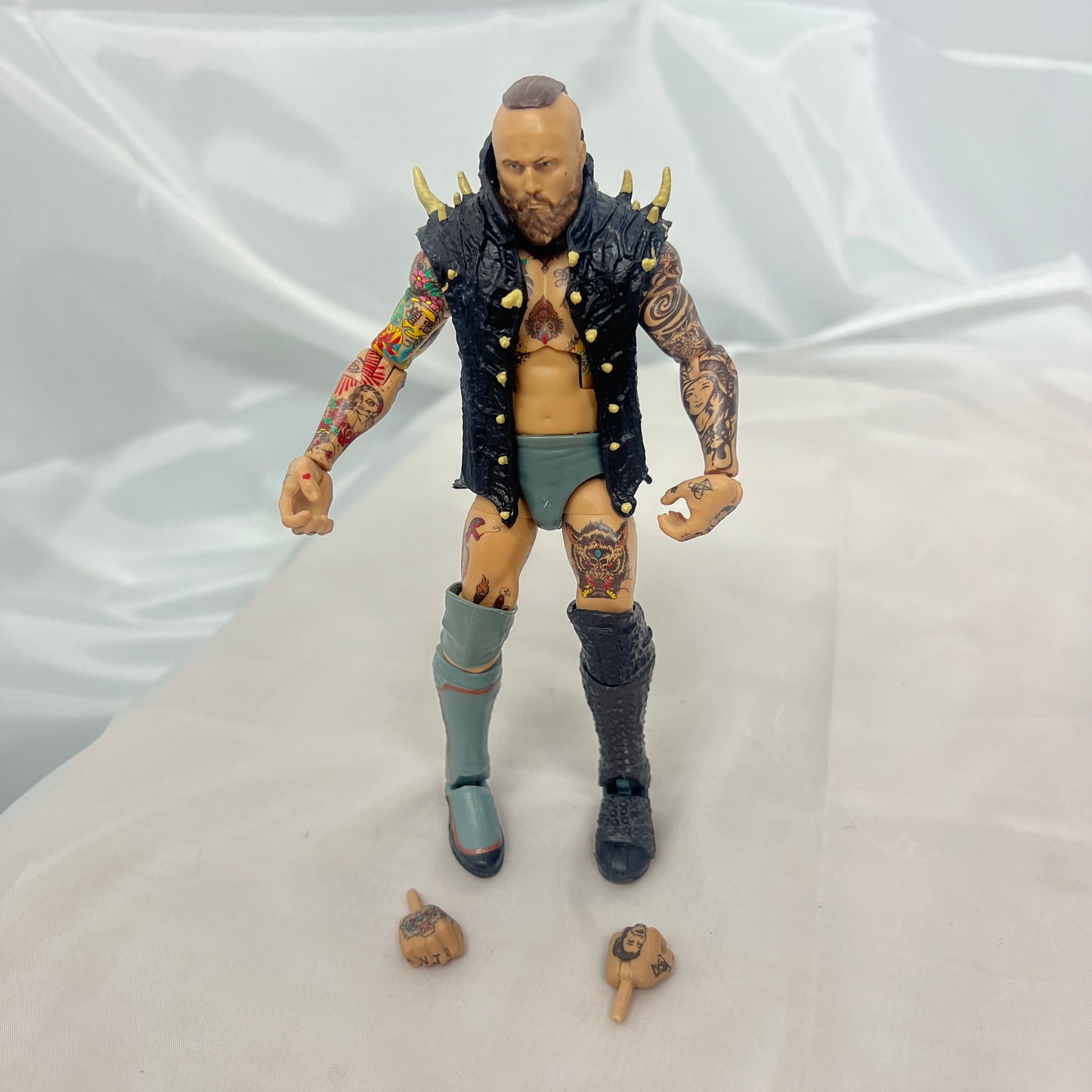 Aleister Black WWE Elite 73 Out Of Box Action Figure Mattel 6