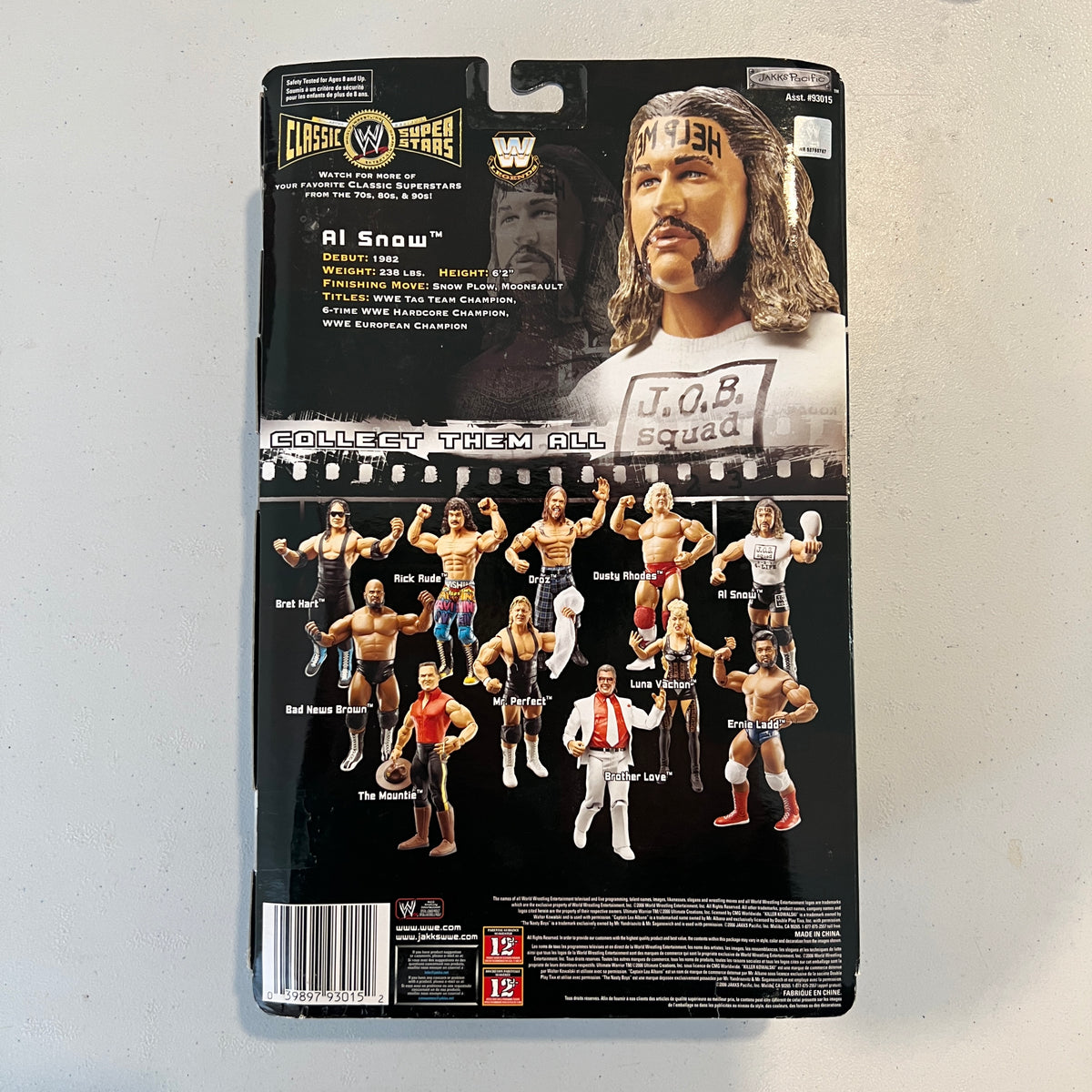 Al Snow WWE Classic Superstars 13 Action Figure Jakks