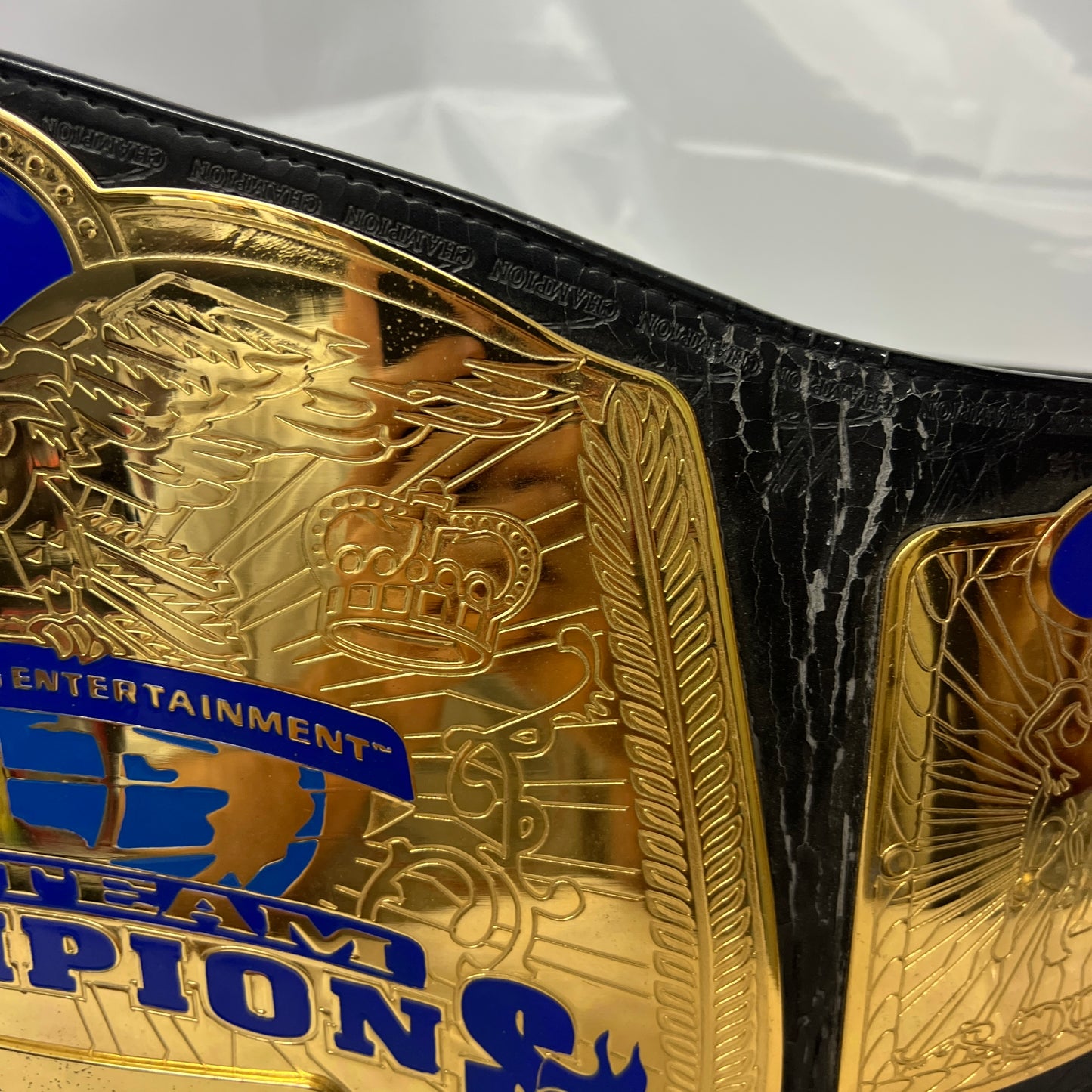 WWE Shop Replica Smackdown Tag Team Championship Belt Ruthless Aggression WWF