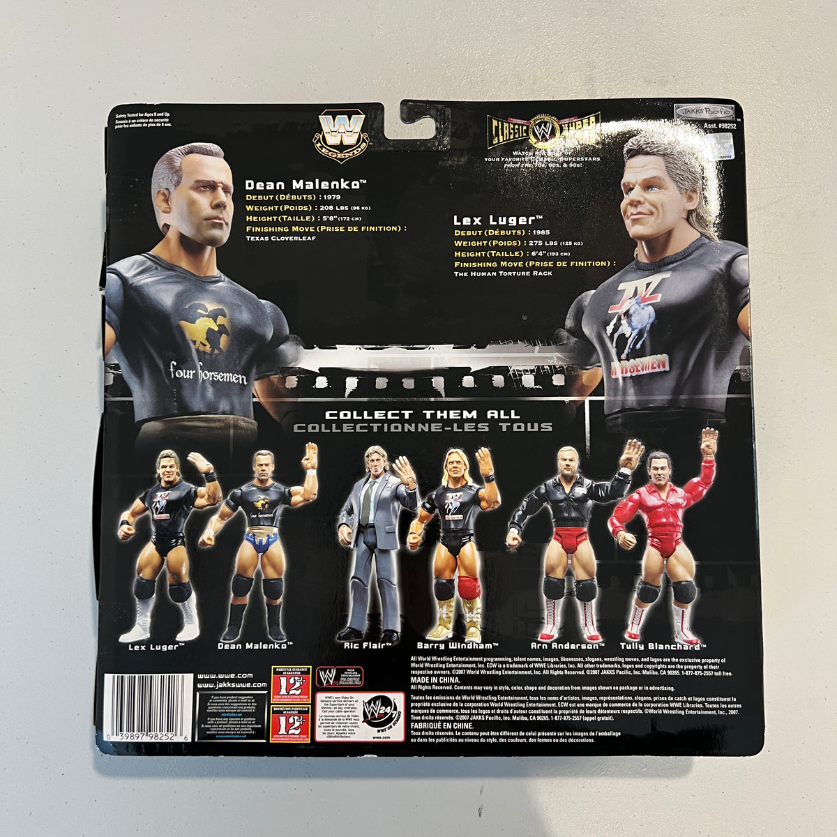 Lex Luger & Dean Malenko WWE Classic Superstars 2 Pack Action Figures Jakks