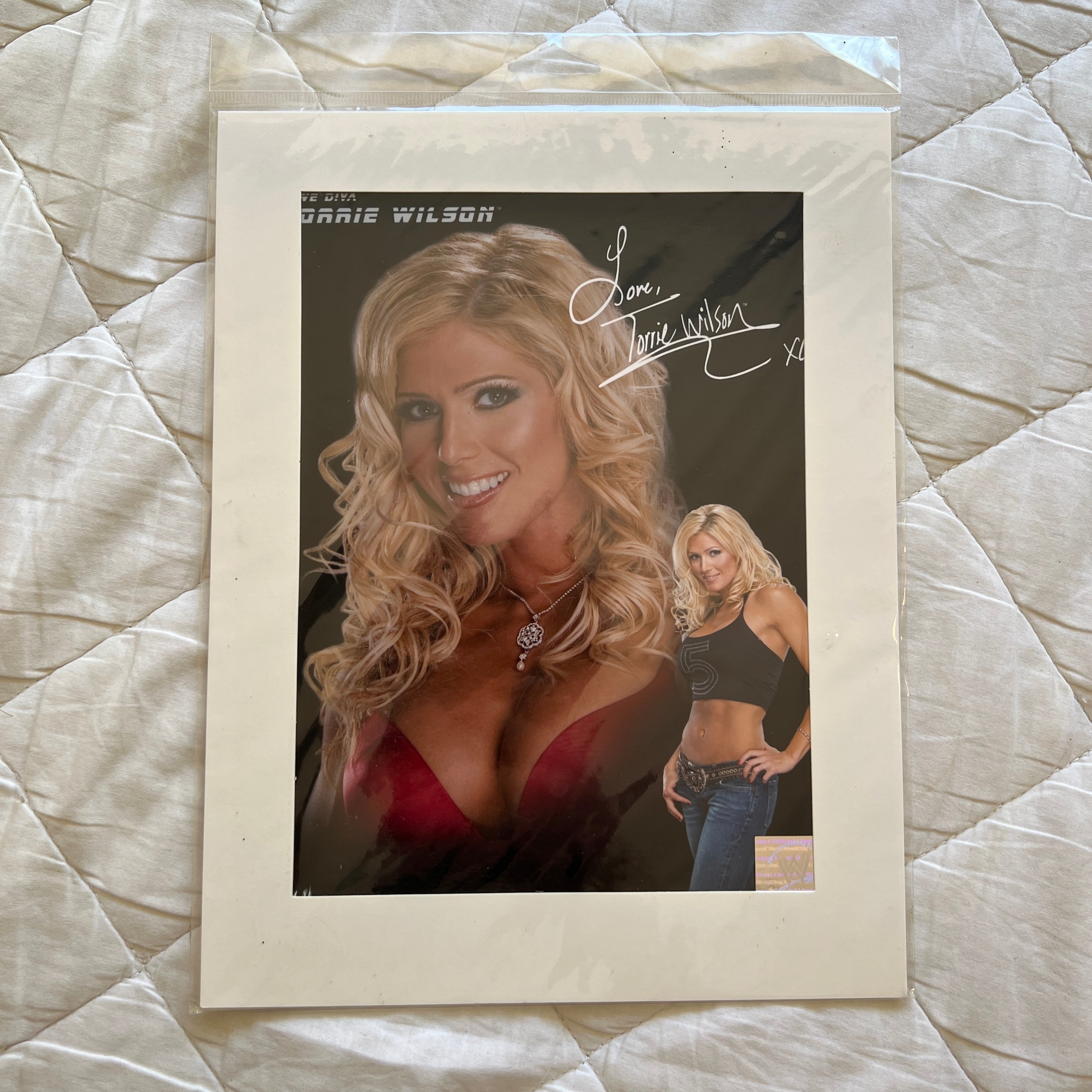 Torrie Wilson WWE 8 x 10 Promo Picture