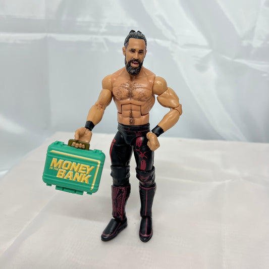 Seth Rollins w Money In The Bank - WWE Elite 93 Loose Action Figure