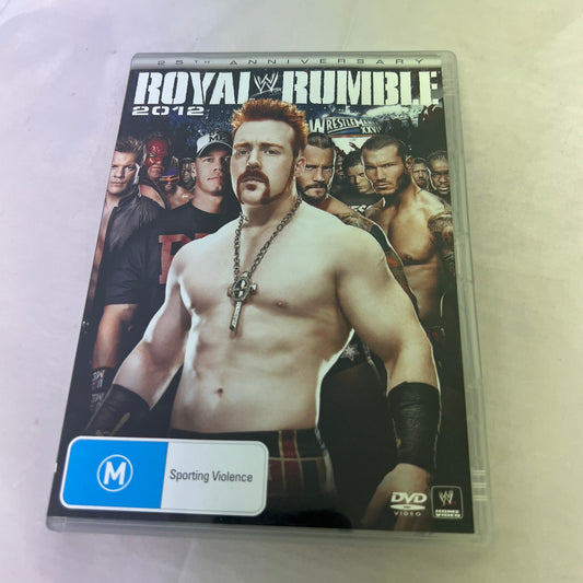 WWE Royal Rumble 2012 DVD
