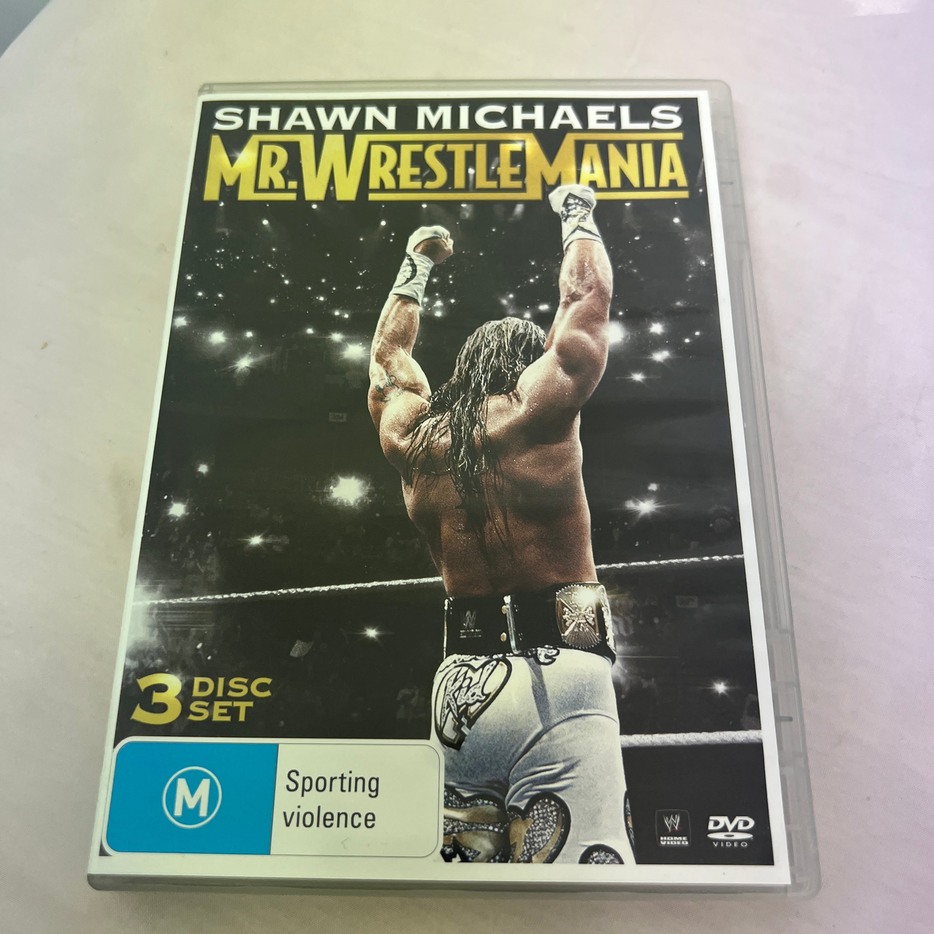 WWE Shawn Michaels Mr Wrestlemania DVD