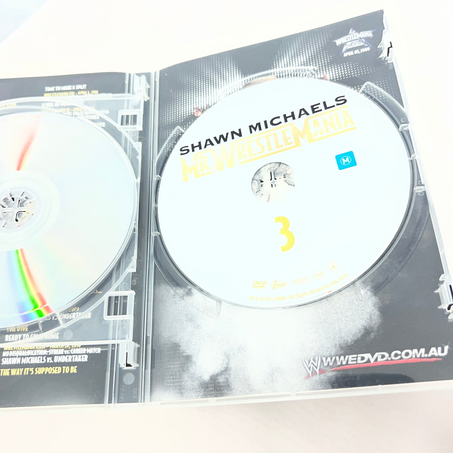 WWE Shawn Michaels Mr Wrestlemania DVD