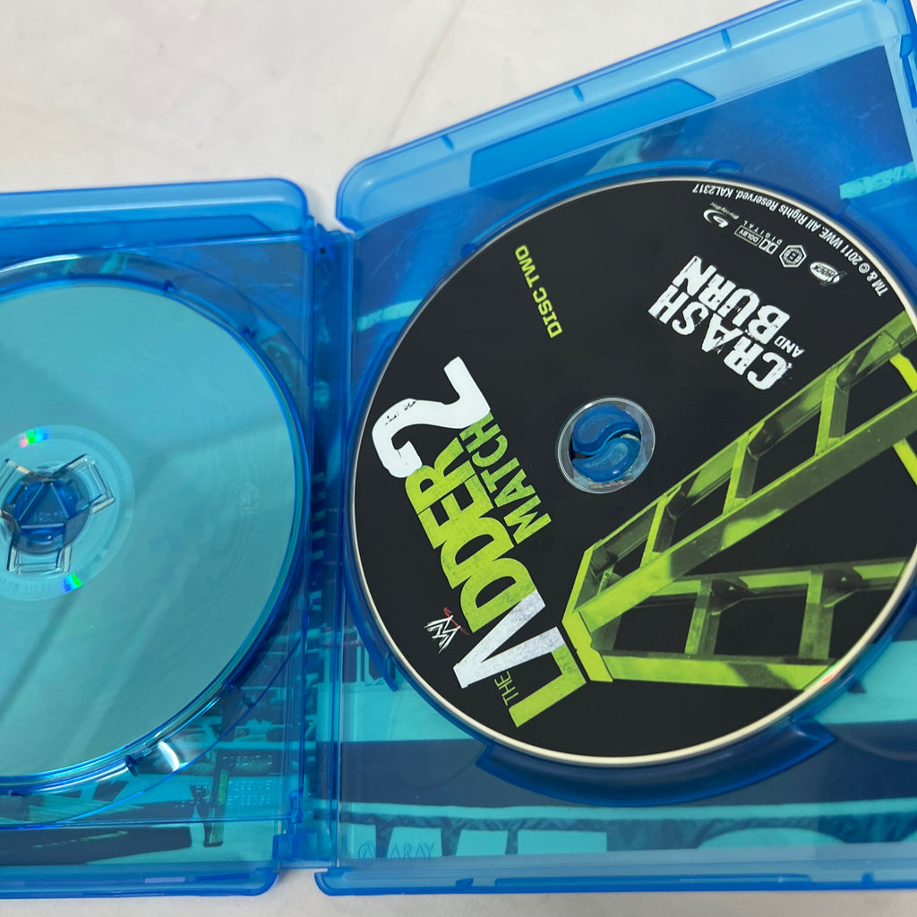 WWE The Ladder Match 2 Crash and Burn Blu Ray DVD