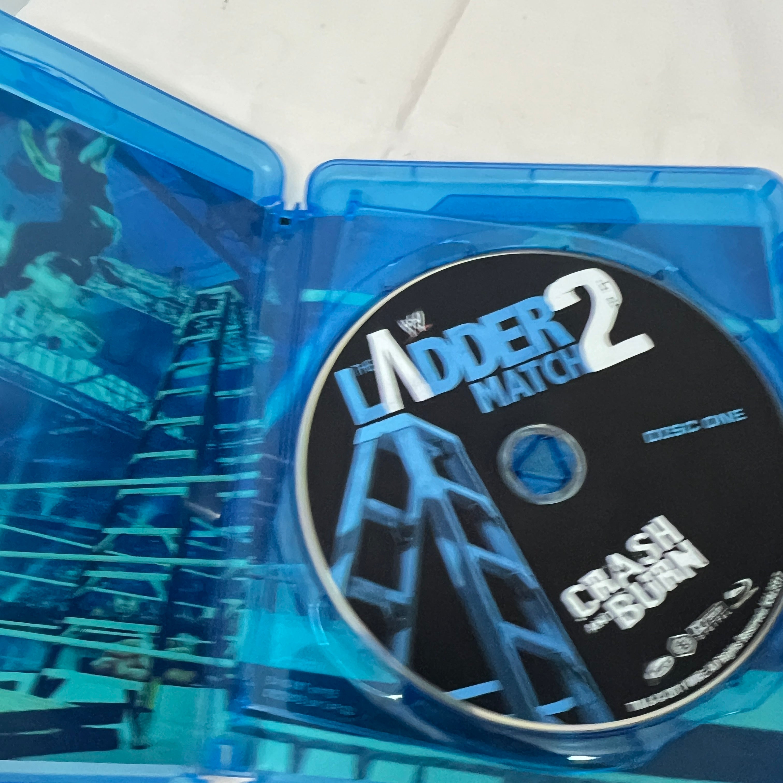 WWE The Ladder Match 2 Crash and Burn Blu Ray DVD