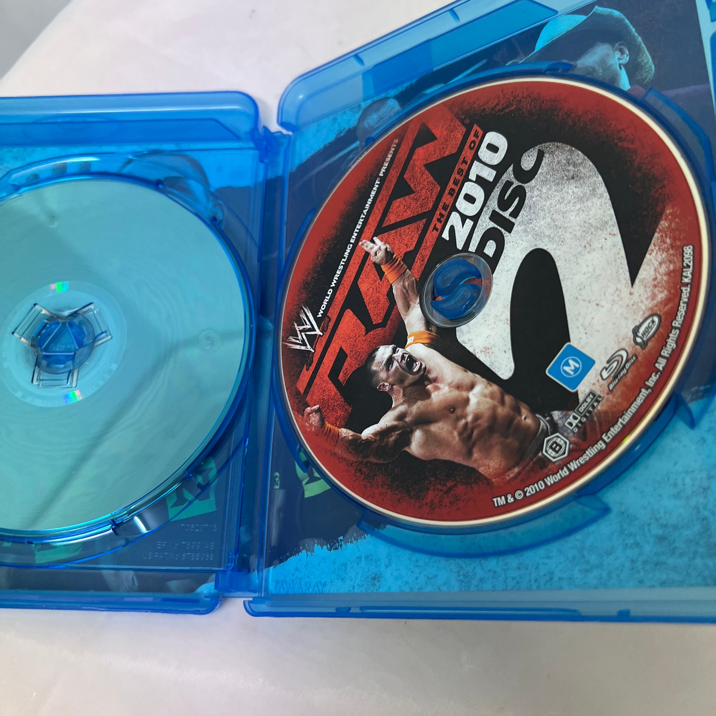 WWE Raw Best of 2010 Blu Ray DVD