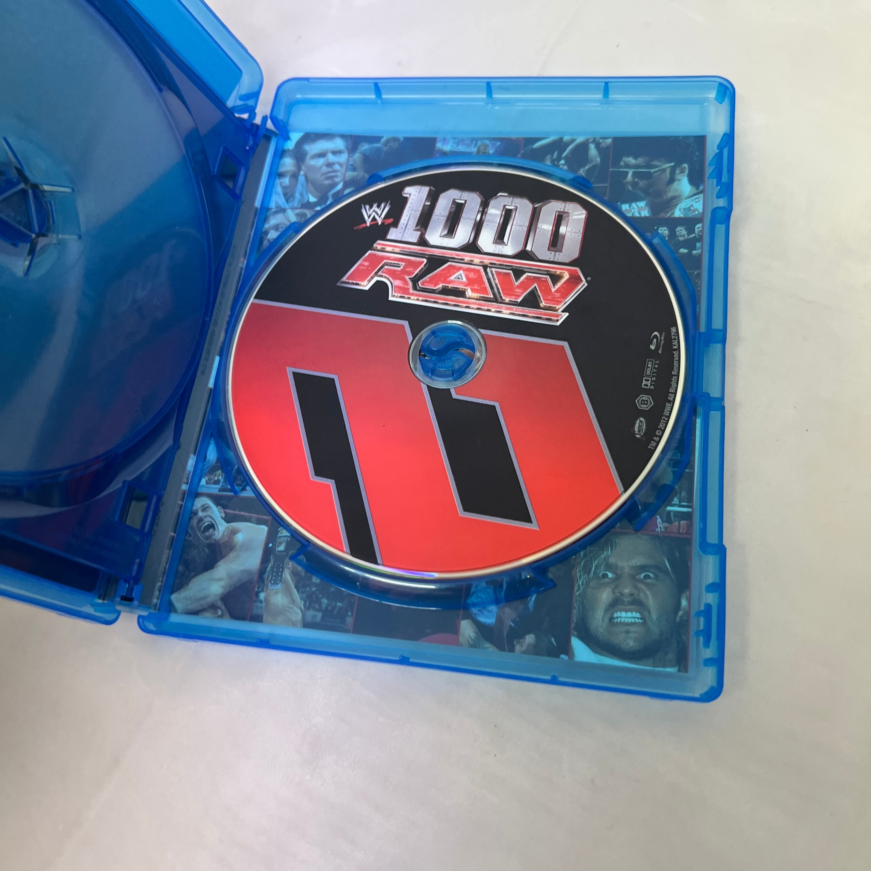WWE Raw 100 Blu Ray DVD