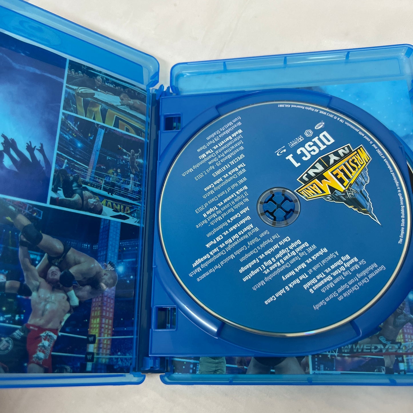 WWE Wrestlemania 29 Blu Ray DVD