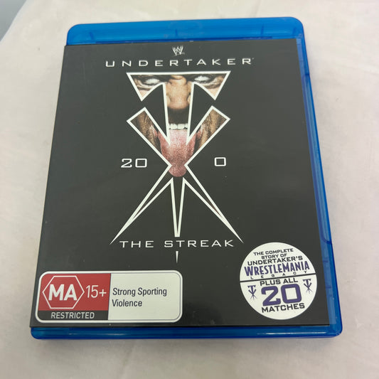 WWE Undertaker The Streak Blu Ray DVD