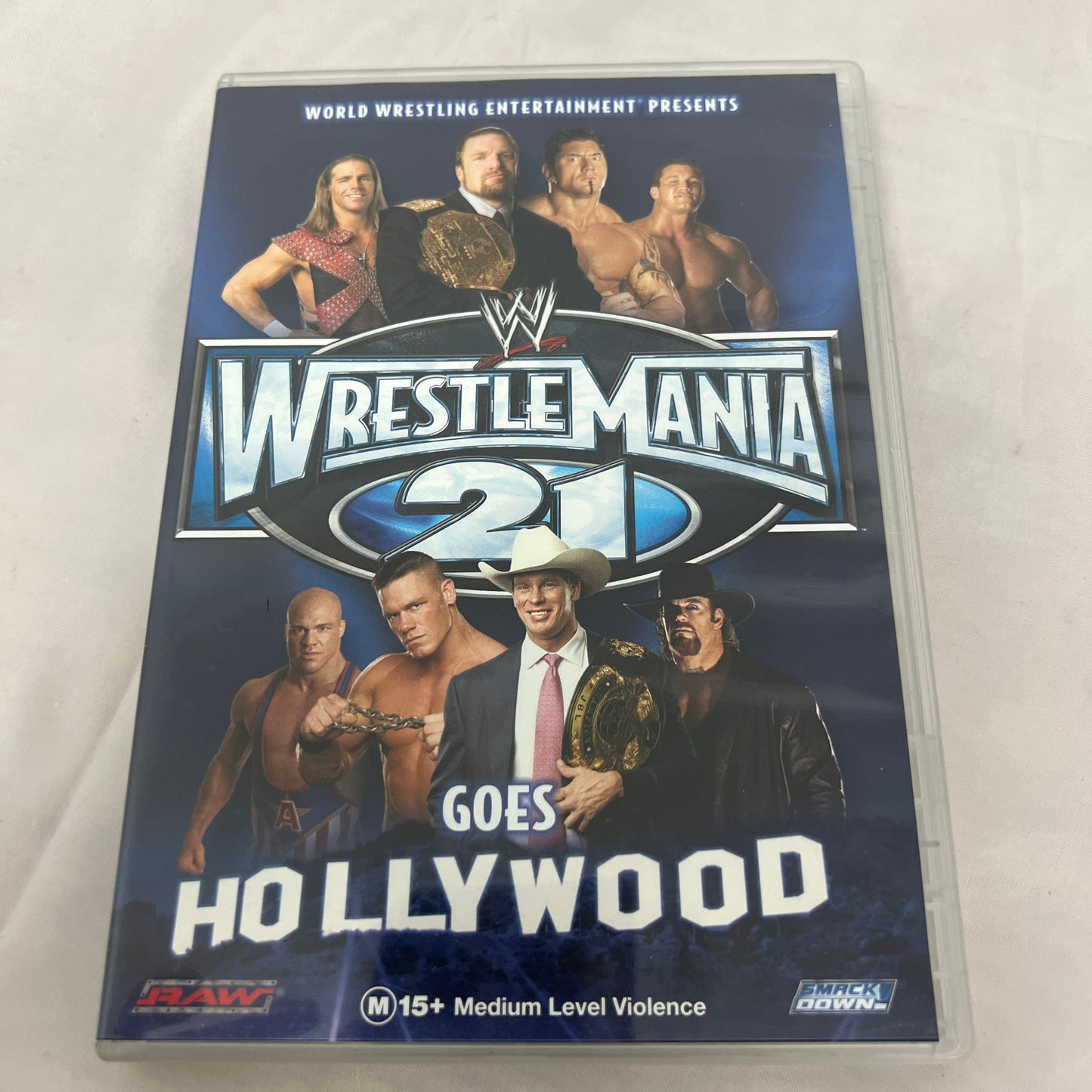 WWE Wrestlemania 21 DVD