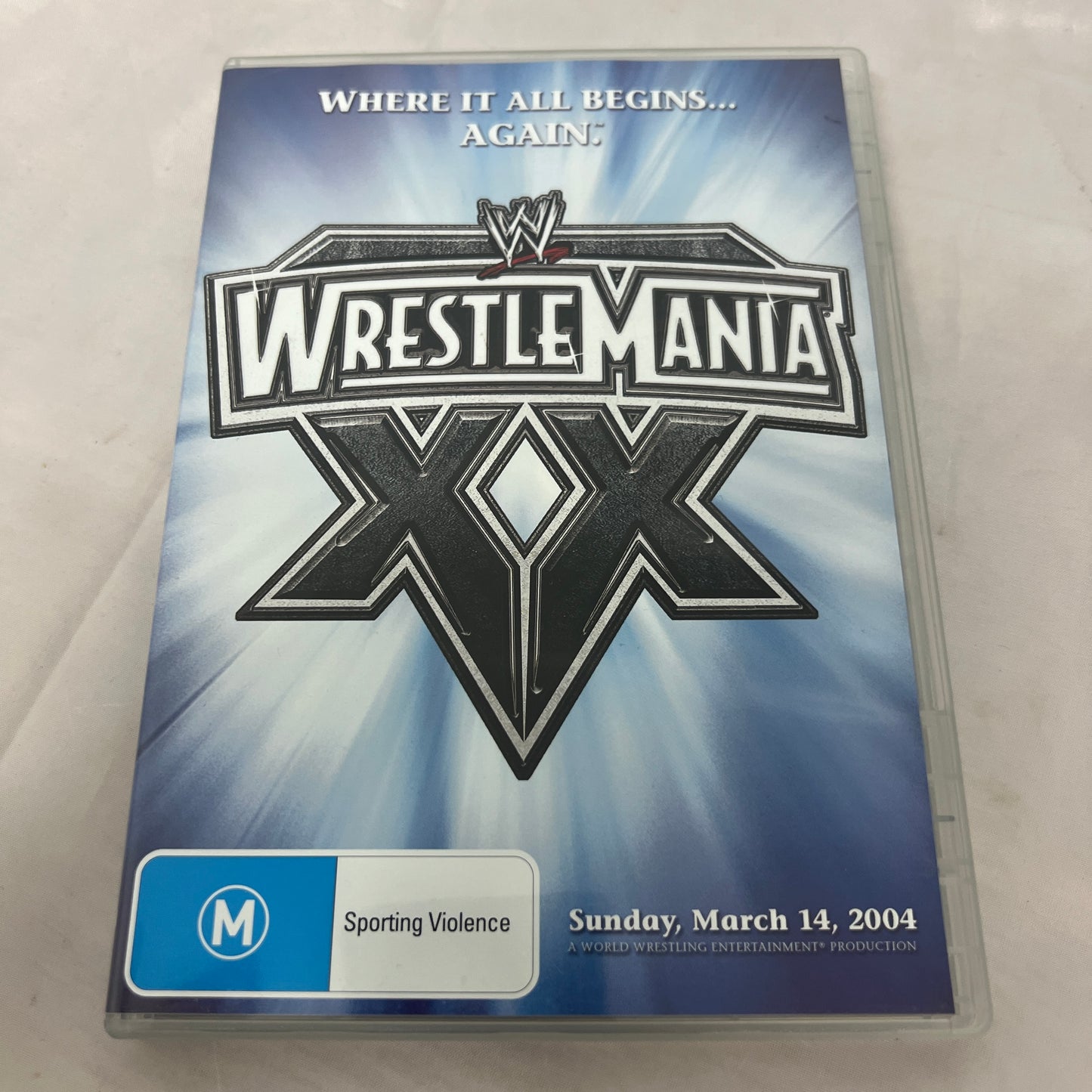WWE Wrestlemania 20 DVD
