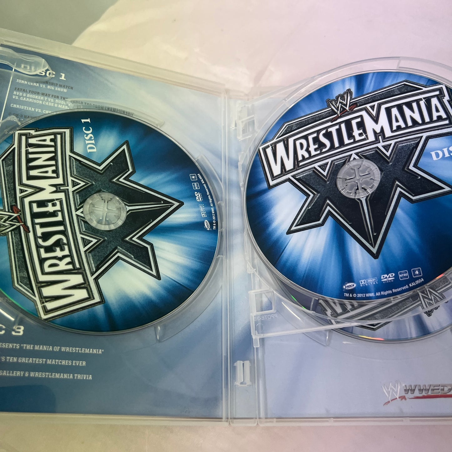 WWE Wrestlemania 20 DVD