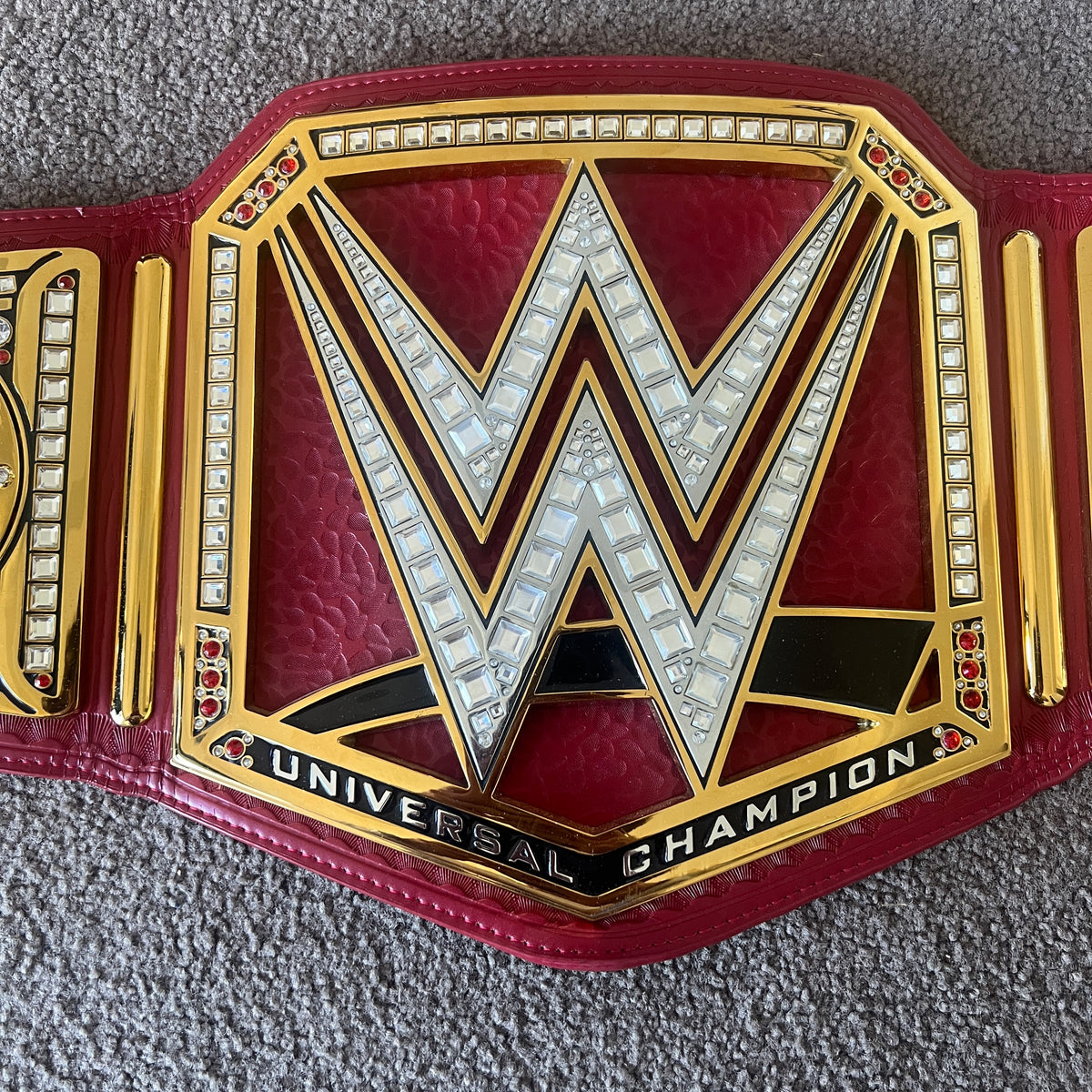 WWE Red Universal Championship Replica Title Belt WWE Shop Authentic