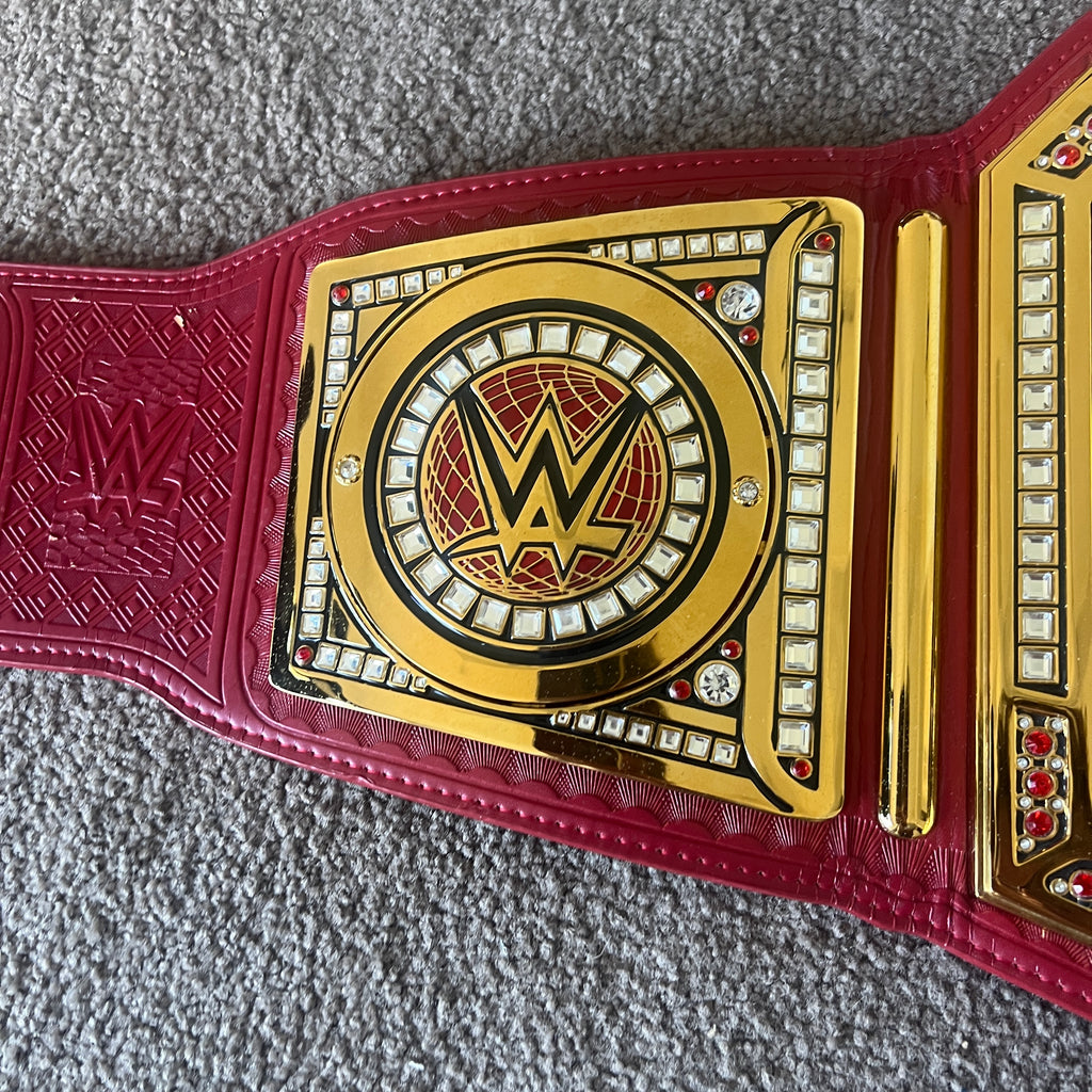WWE Red Universal Championship Replica Title Belt WWE Shop Authentic