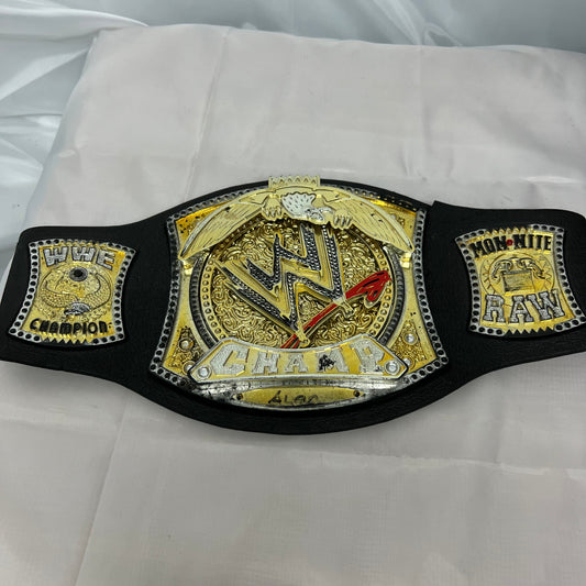 WWE Spinner Championship Toy for Roleplay Kids Belt Poor Condition