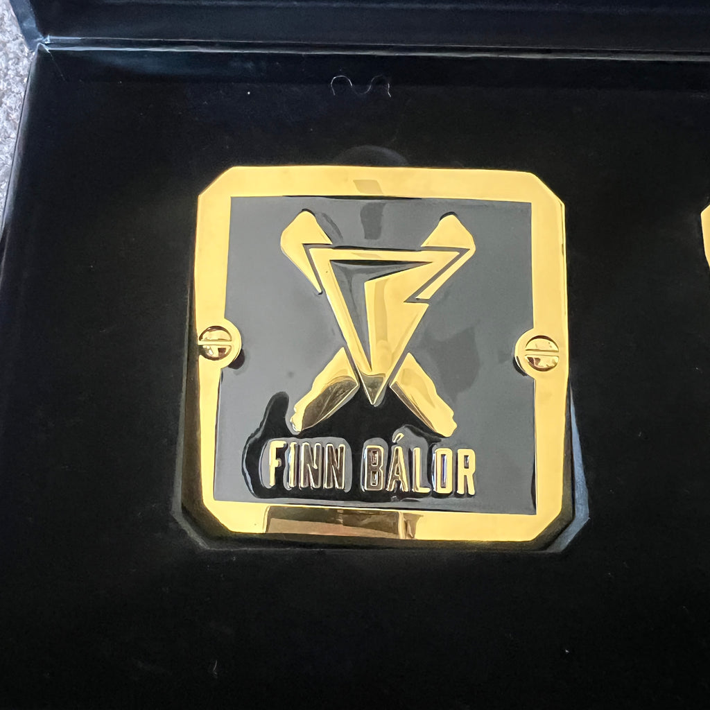 WWE Finn Balor Side Plates for Championship Replica Title Belt WWE Shop Authentic
