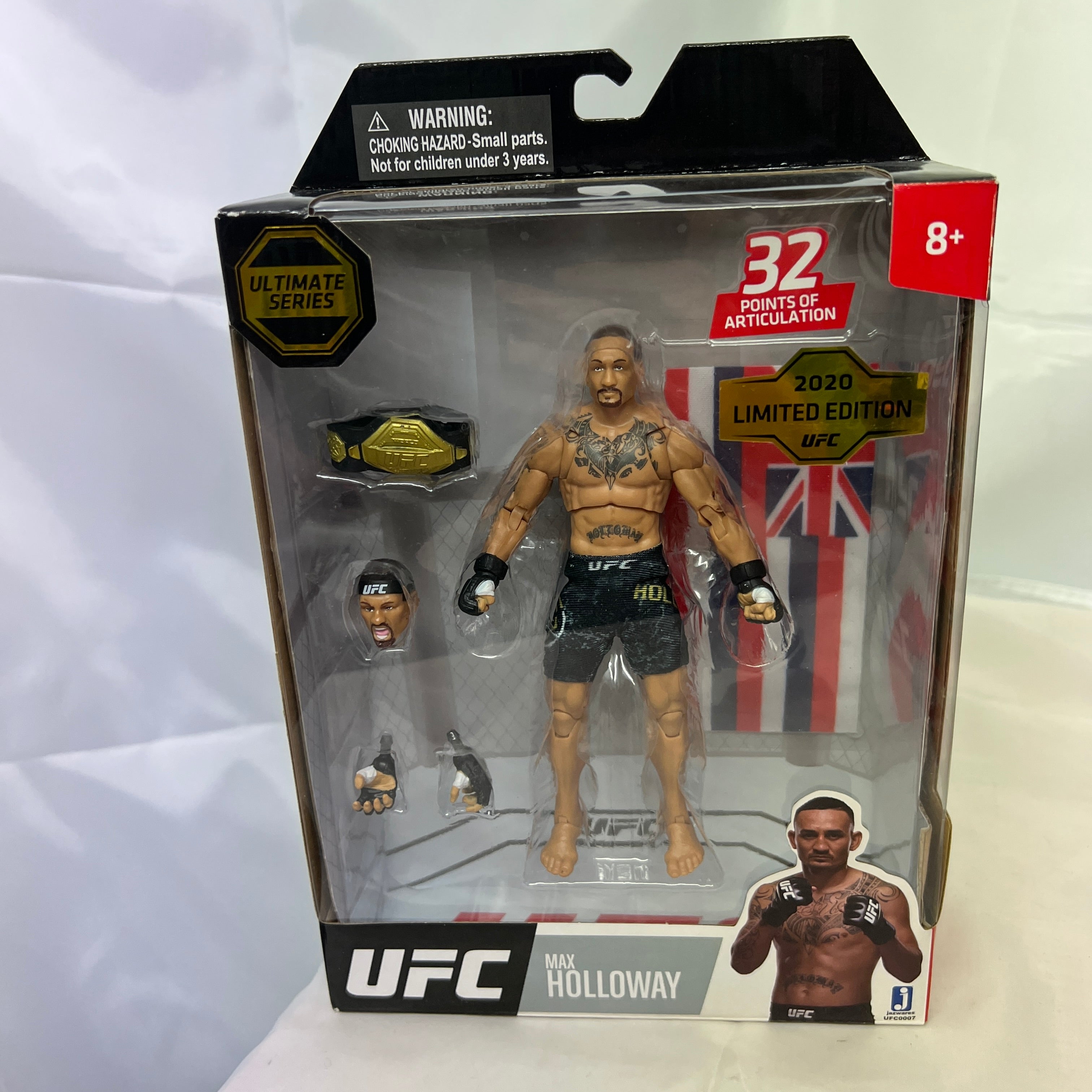 Max Holloway UFC Ultimate Series Jazwares Action Figure