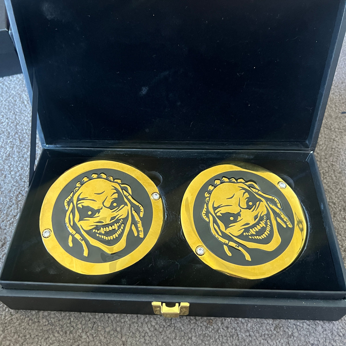 WWE The Fiend Bray Wyatt Side Plates for Championship Replica Title Belt Authentic