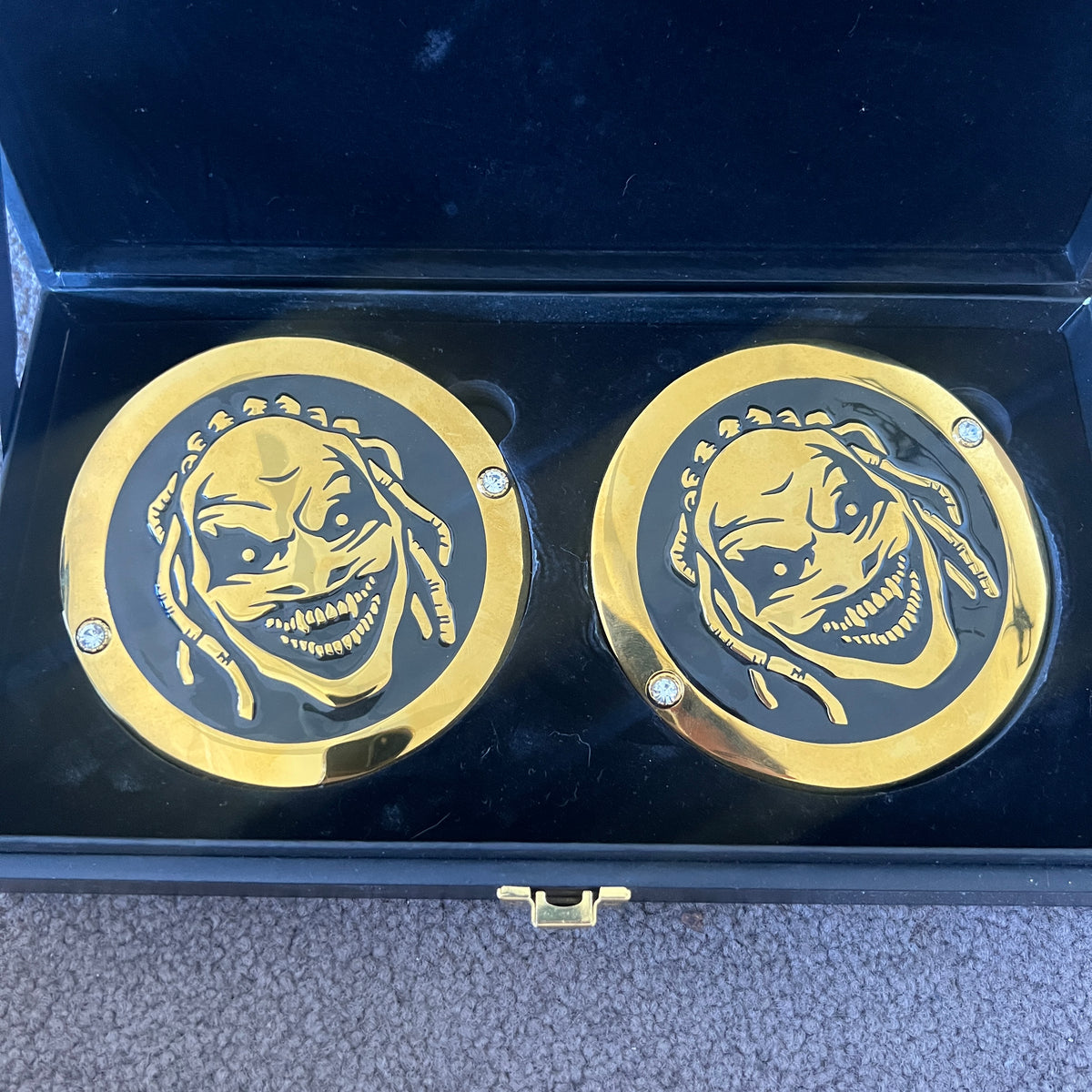 WWE The Fiend Bray Wyatt Side Plates for Championship Replica Title Belt Authentic