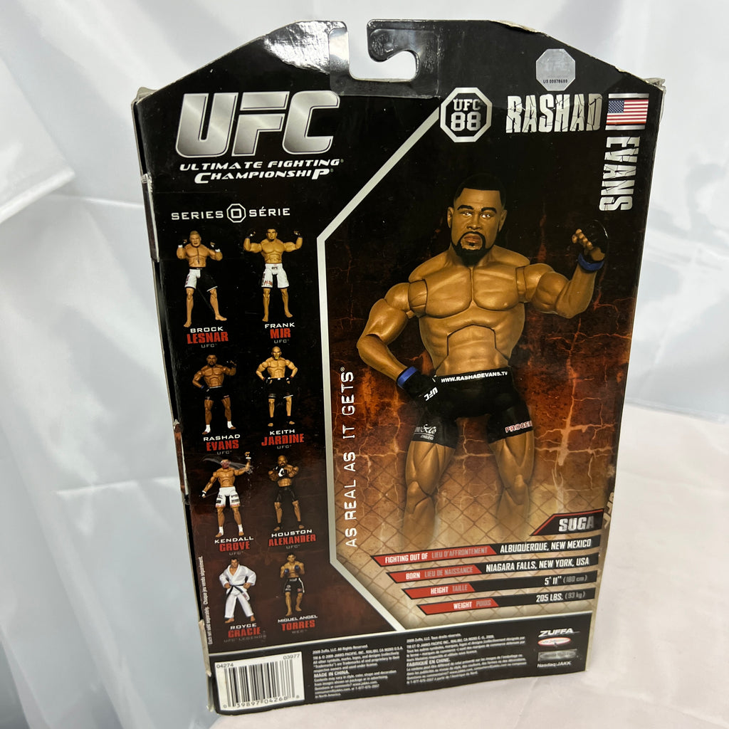 Rashad Evans UFC 88 Collection Jakks Action Figure