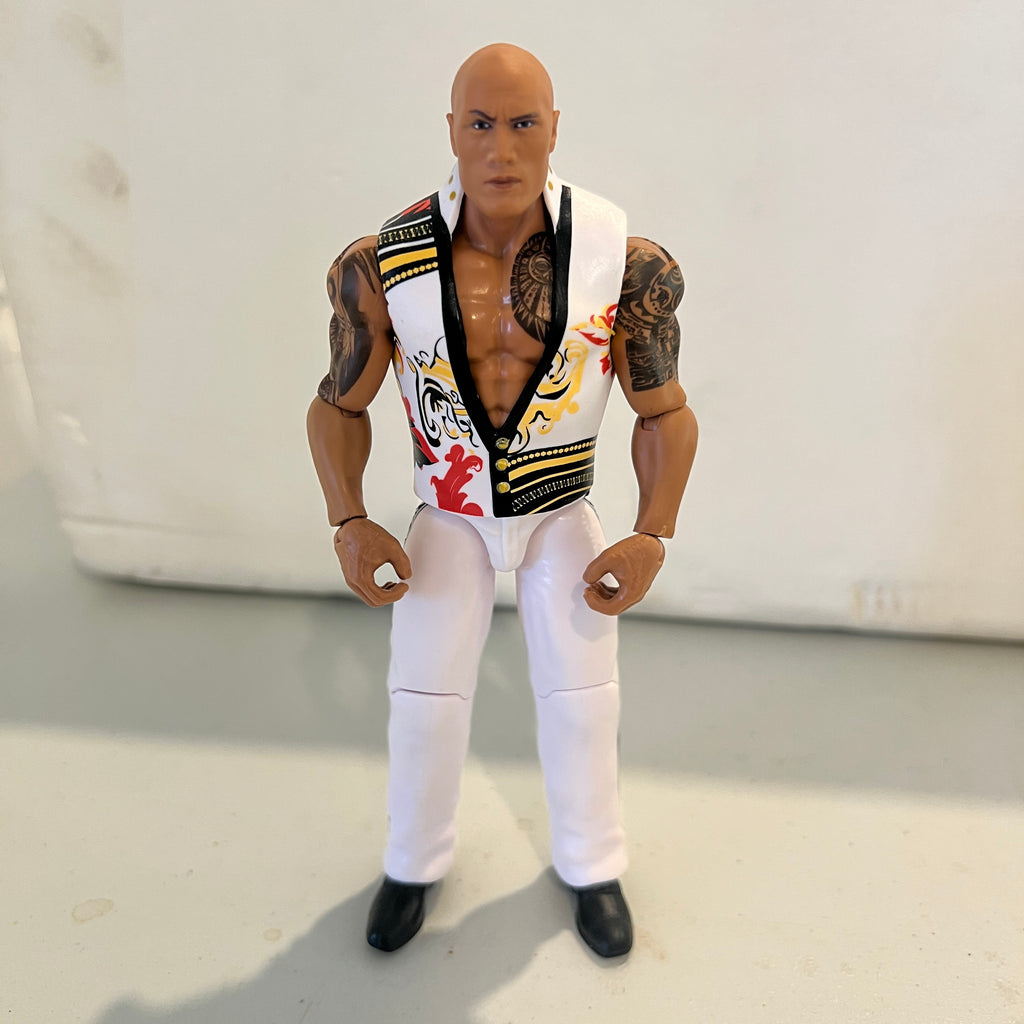 The Rock Final Boss WWE Series Out Of Box Action Figure 6