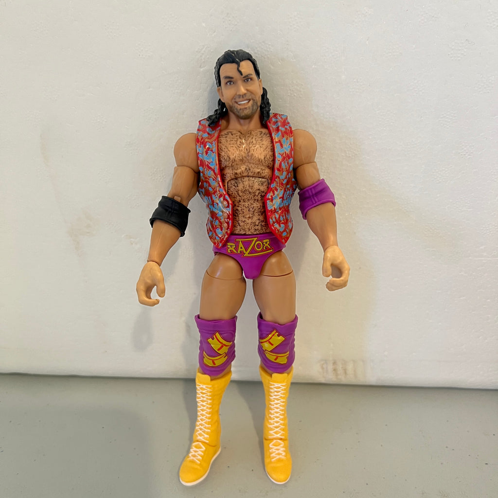 Razor Ramon WWE Elite Legends Out Of Box Action Figure 6