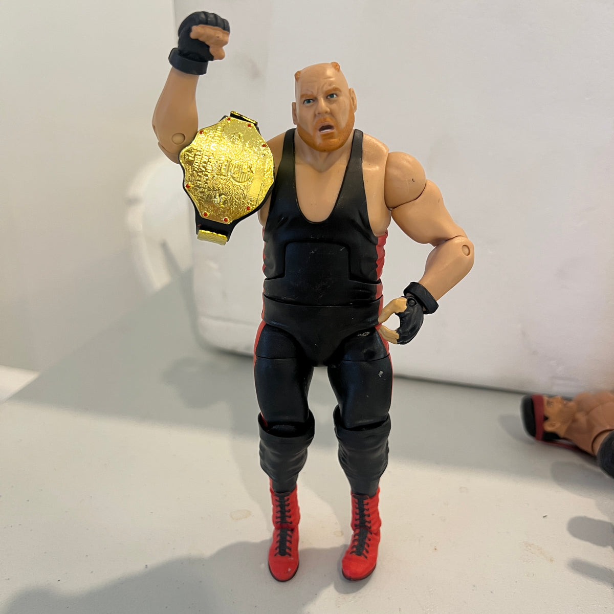 Vader w WWE World Title WWE Elite Out Of Box Action Figure 6
