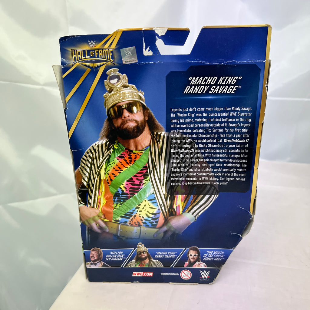 Macho King Randy Savage WWE Elite Hall Of Fame Action Figure
