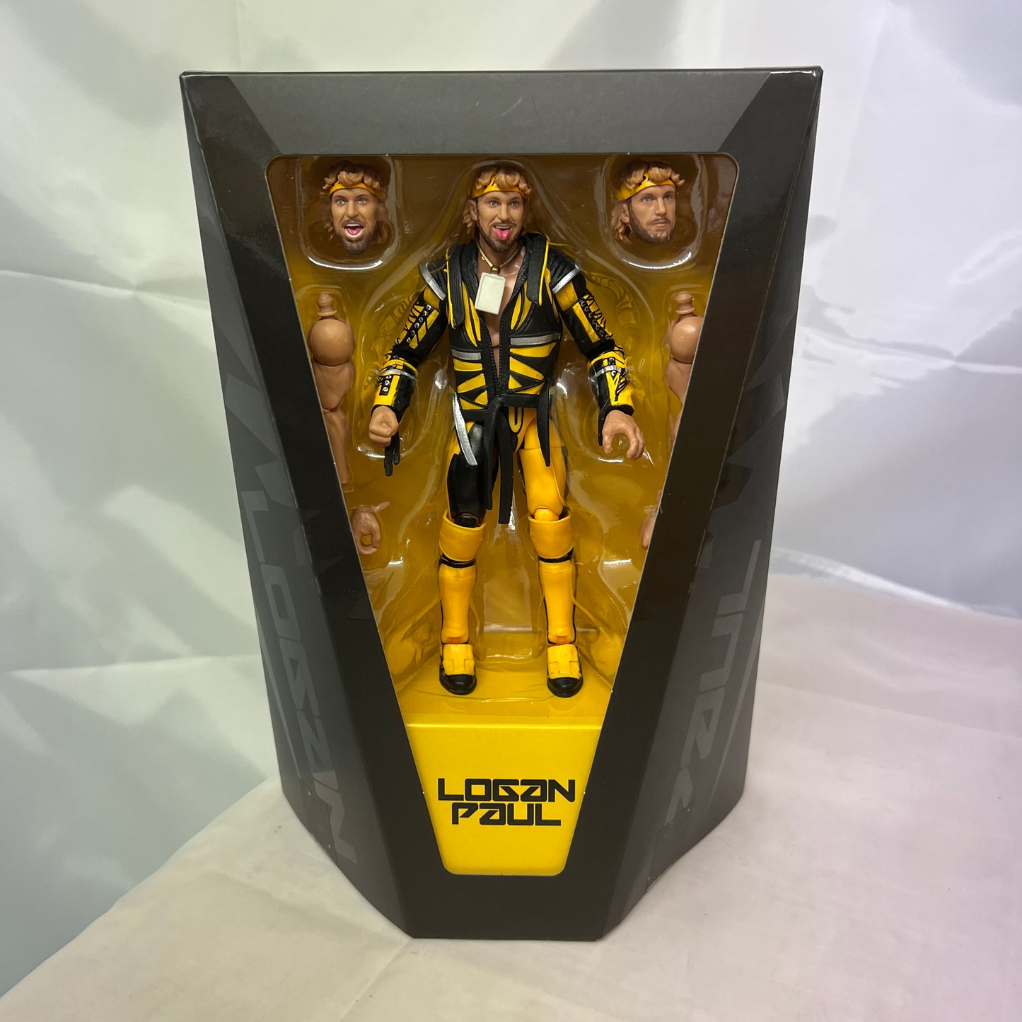 Logan Paul WWE Ultimate Edition Creations Exclusive Action Figure Reboxed