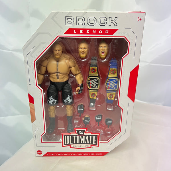 Brock Lesnar WWE Ultimate Edition 15 Action Figure Reboxed