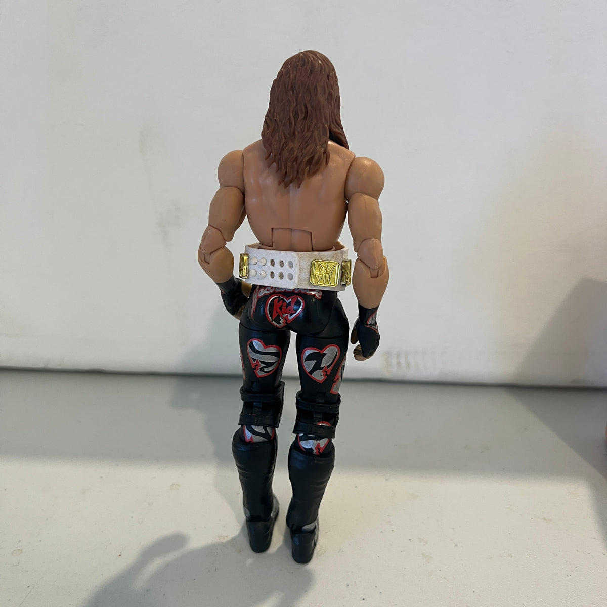 Shawn Michaels w White IC Title WWE Elite Wrestlemania 33 Out Of Box Action Figure 6