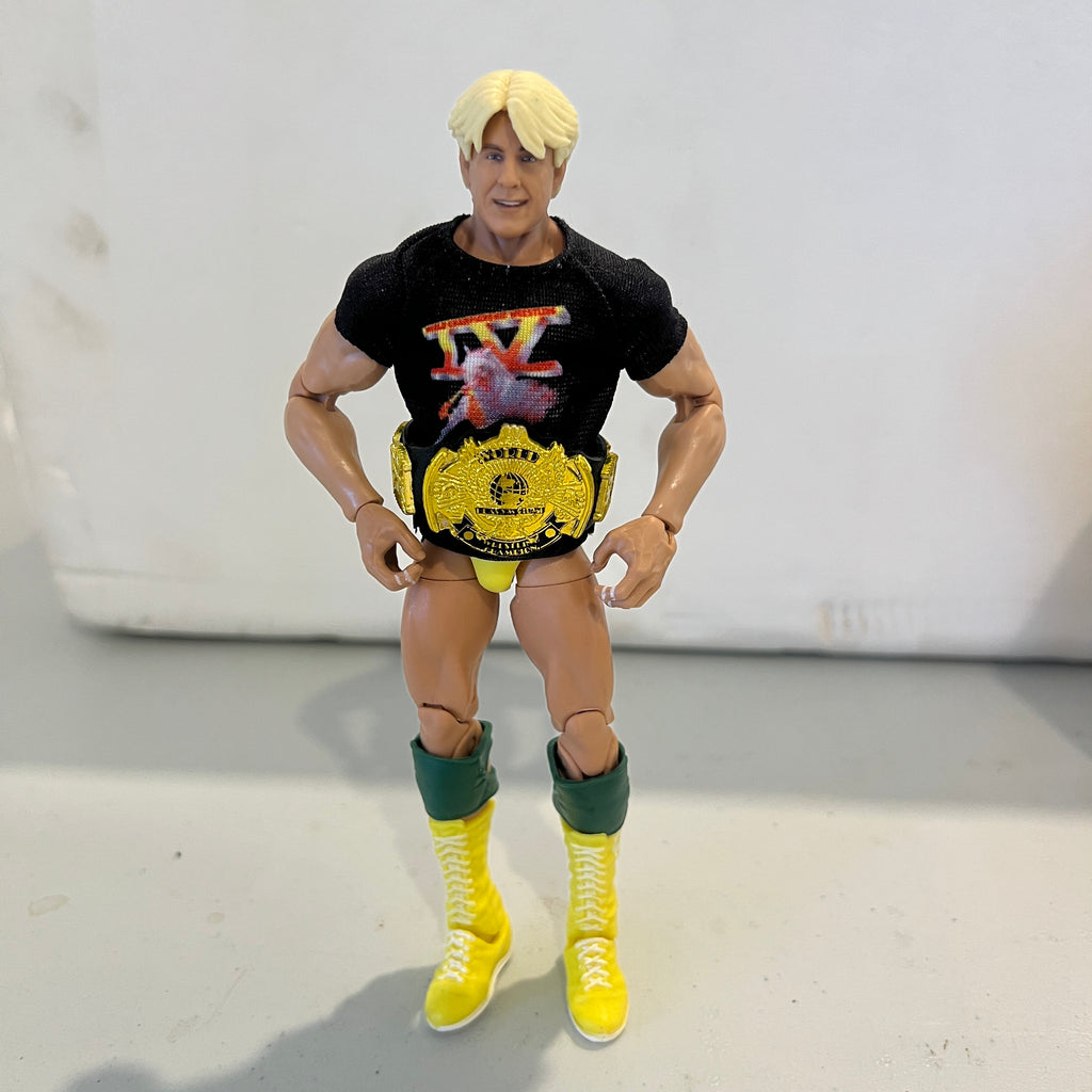 Ric Flair w Title WWE Elite 92 Series Out Of Box Action Figure 6