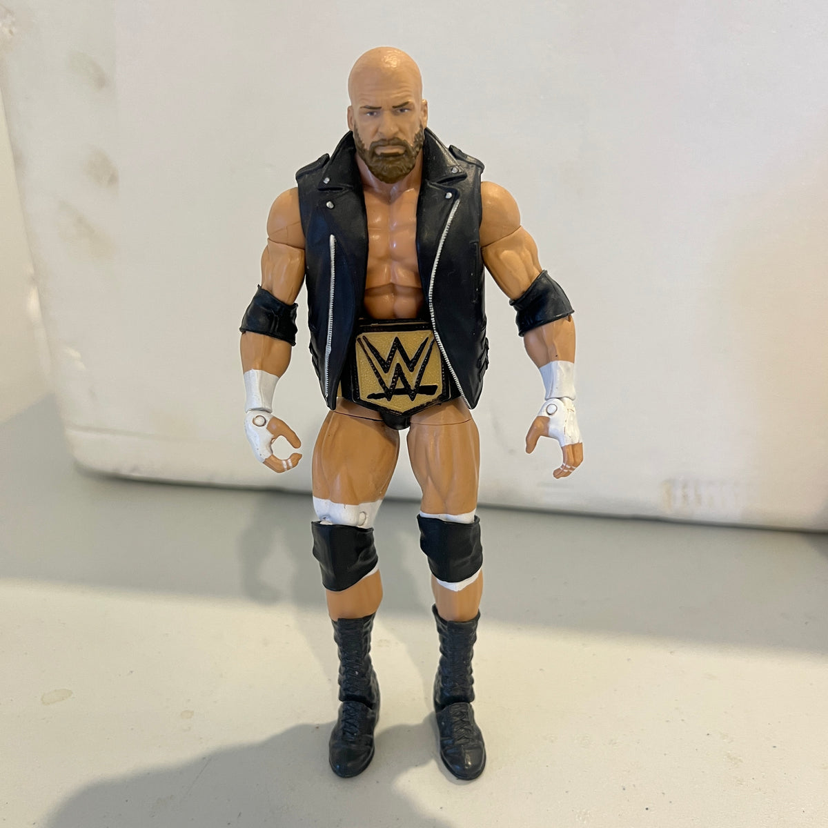 Triple H w Title WWE Elite Series Out Of Box Action Figure 6