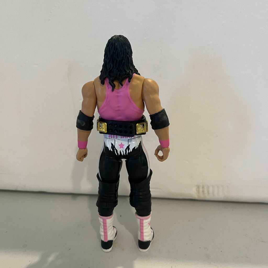 Bret Hart WWE W Title Series Out Of Box Action Figure 6