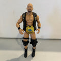 Stone Cold Steve Austin WWE Blue Winged Eagle Title Elite Series Out Of Box Action Figure 6
